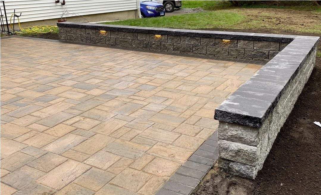 Newly Constructed Patio
